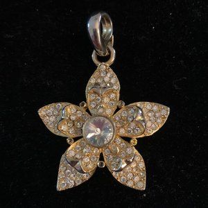 Vintage Star Flower Pendant